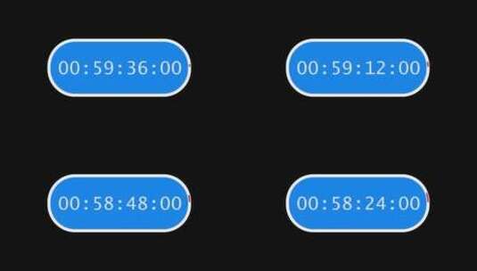 科技1小时倒计时视频素材2高清在线视频素材下载