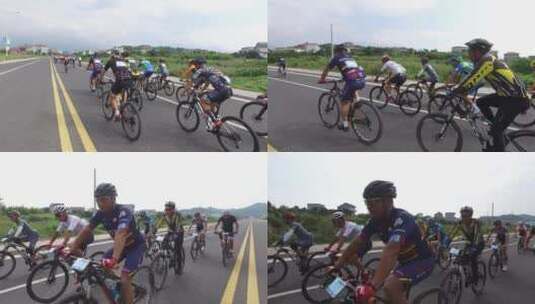 自行车比赛2高清在线视频素材下载