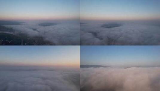 云层上的风景，风景可以治愈人的心灵高清在线视频素材下载