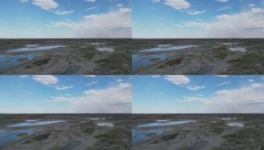 2022.07.26阿勒泰乌拉古湖 日出航拍4k 50p_0015高清在线视频素材下载