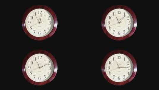 欧式时钟指针高清在线视频素材下载