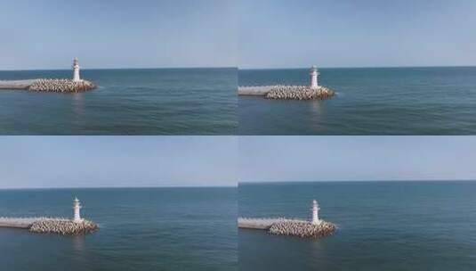 清水湾自由灯塔高清在线视频素材下载