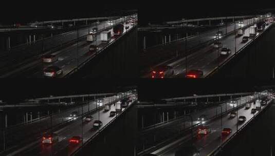 高速 高速公路 公路 汽车高清在线视频素材下载