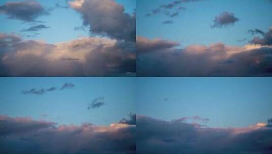 天空中的云延时高清在线视频素材下载