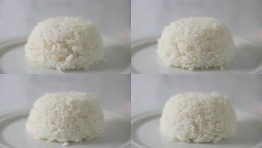 大米米饭高清在线视频素材下载