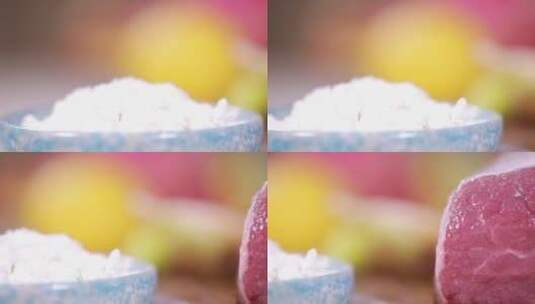 淀粉面粉澄粉 (6)高清在线视频素材下载