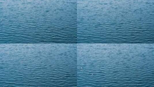蓝色的湖水高清在线视频素材下载