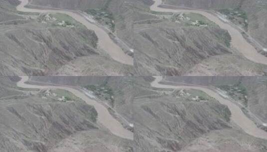20200620 西藏盐井 公路318 悬崖村落 4k _0003高清在线视频素材下载