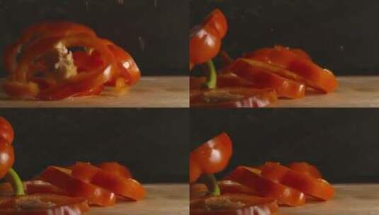 红辣椒蔬菜高清在线视频素材下载