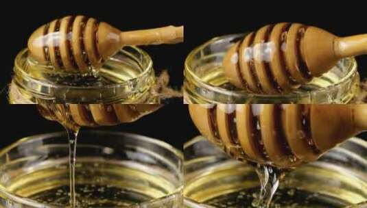 美味的蜂蜜高清在线视频素材下载