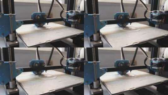 3D打印机高清在线视频素材下载