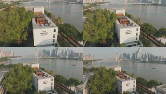 广州海心沙英迪格酒店高清在线视频素材下载