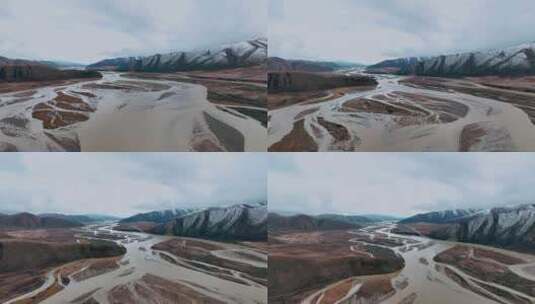 高原山川河流转场镜头高清在线视频素材下载