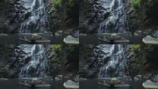 石头瀑布高清在线视频素材下载