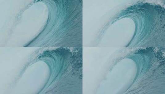 大海上汹涌的海浪4k高清在线视频素材下载