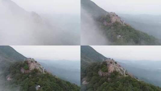 惠州罗浮山鹰嘴岩云雾大景 1高清在线视频素材下载