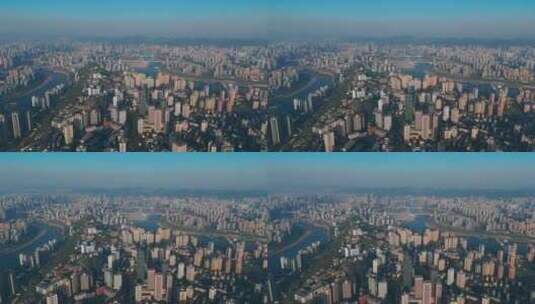 重庆城市风光天际线航拍4k高清在线视频素材下载