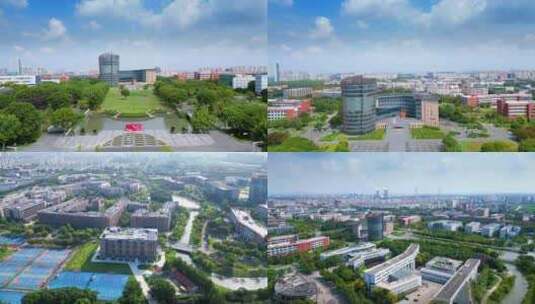 上海华东师范大学闵行校区 合集高清在线视频素材下载