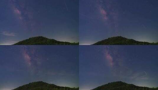 星空银河实拍高清在线视频素材下载