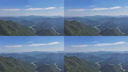 江西上饶三清山景区,水墨丹青山水画高清在线视频素材下载