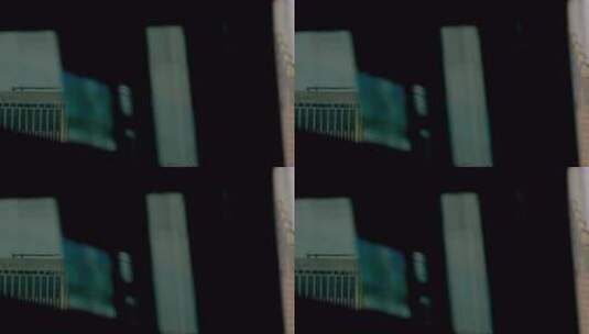 模糊城市建筑画面高清在线视频素材下载