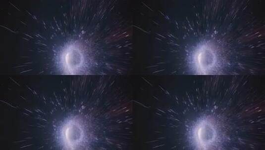 宇宙星空粒子特效画面高清在线视频素材下载