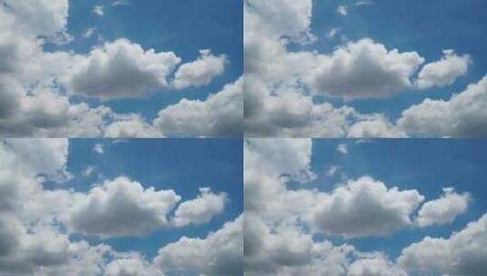 云和蓝天高清在线视频素材下载
