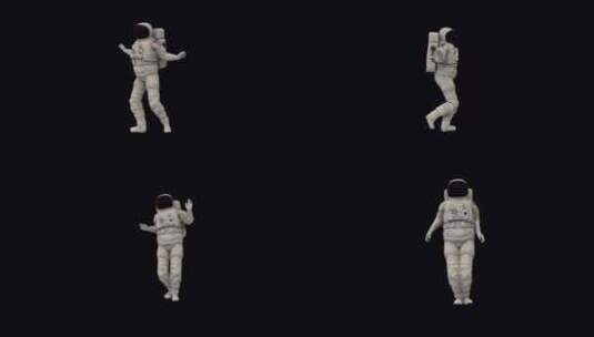 宇航员俱乐部舞蹈高清在线视频素材下载