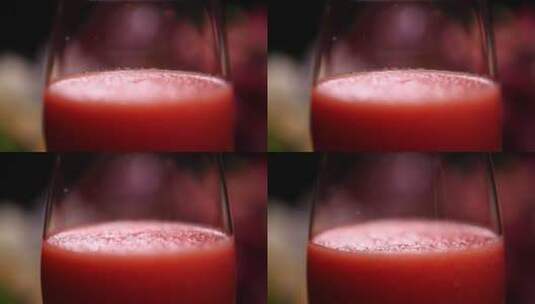鲜榨果汁胡萝卜蔬菜汁 (8)高清在线视频素材下载