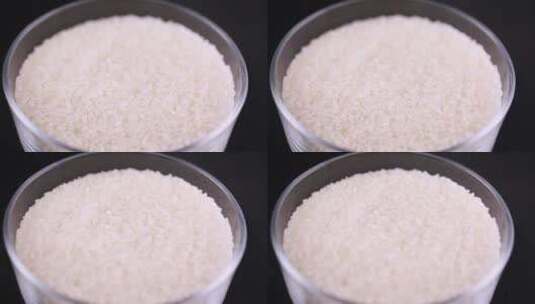 大米水稻米饭高清在线视频素材下载