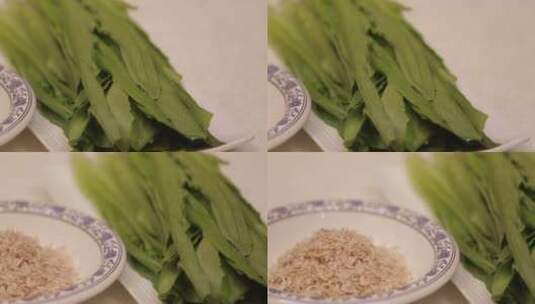 切青菜油麦菜高清在线视频素材下载