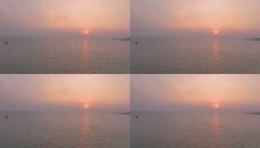 海边夕阳西下 大海 夕阳 落日高清在线视频素材下载