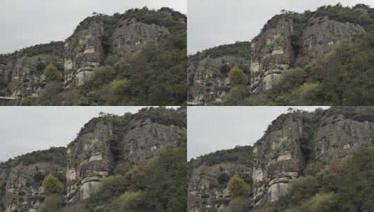 浙江建德大慈岩景区风景高清在线视频素材下载