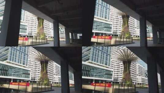 深圳湾科技生态园 写字楼高清在线视频素材下载