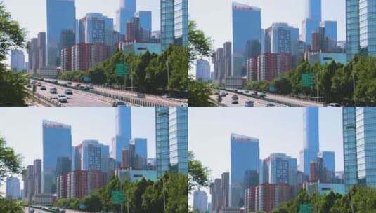城市北京国贸华贸中国尊高清在线视频素材下载