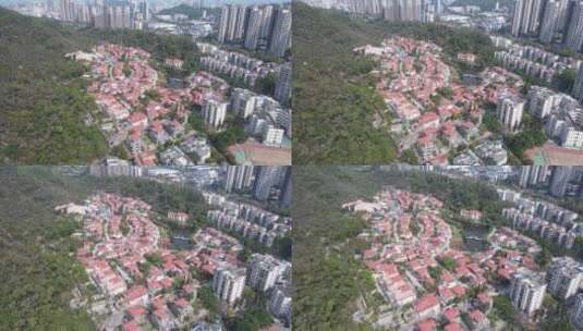 珠海城市房地产建筑别墅高清在线视频素材下载