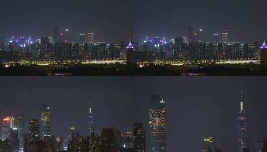 6999 南京 新街口 灯光高清在线视频素材下载
