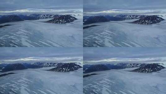 高山冰川冰原高清在线视频素材下载
