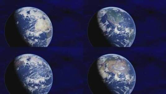 地球 行星 宇宙 太空高清在线视频素材下载