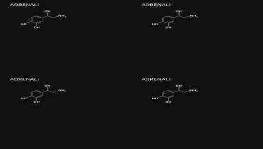 激素化学结构配方包-30fps，Alph高清在线视频素材下载