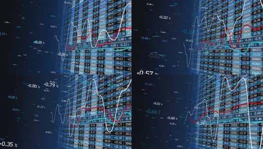 股票和金融市场的概念高清在线视频素材下载