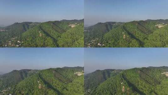 重庆南山风景区航拍高清在线视频素材下载