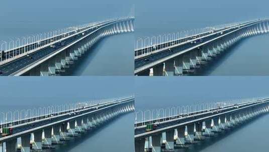 上海长江大桥 跨海大桥高清在线视频素材下载