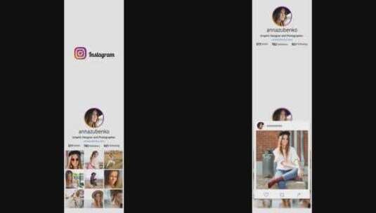 竖屏垂直Instagram新产品介绍时尚旅游照片AE模板高清AE视频素材下载