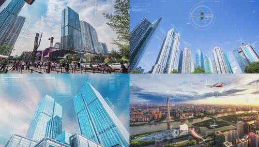 精品 · 科技互联网城市智慧城市创意模板高清AE视频素材下载