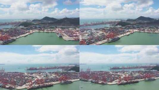 深圳蛇口码头高清在线视频素材下载
