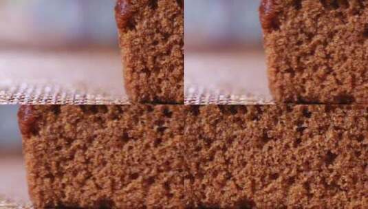 蛋糕坯海绵蛋糕高清在线视频素材下载