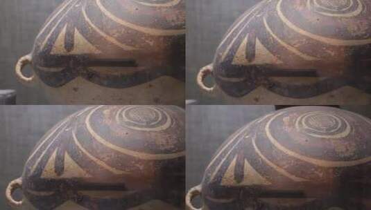 古董陶罐陶器土陶高清在线视频素材下载