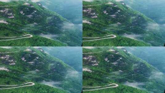 有幸拍到了雨后透明的美景，治愈系风景高清在线视频素材下载