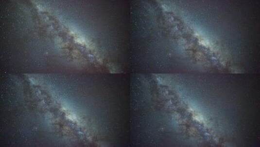 银河延时星空高清在线视频素材下载